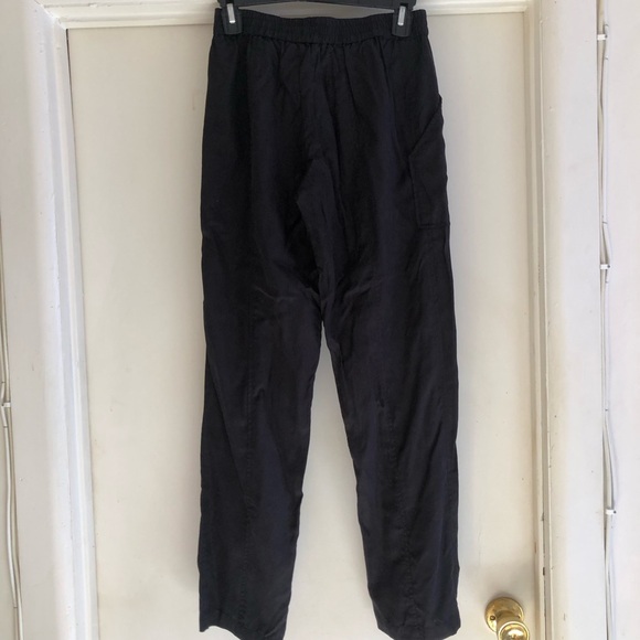 ❤️BCBG MaxAzria Black Wrap Front Pants Jarred Size XS - Picture 2 of 9